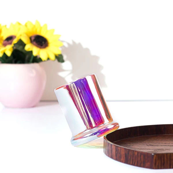 votive candle holders iridescent cupwind