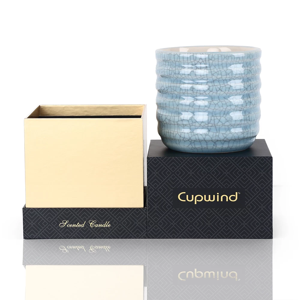 Luxury Gift Box for Scented Candle Matte Black