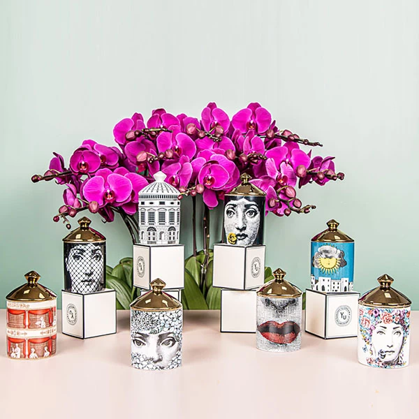 ceramic candle holder jar for home decor