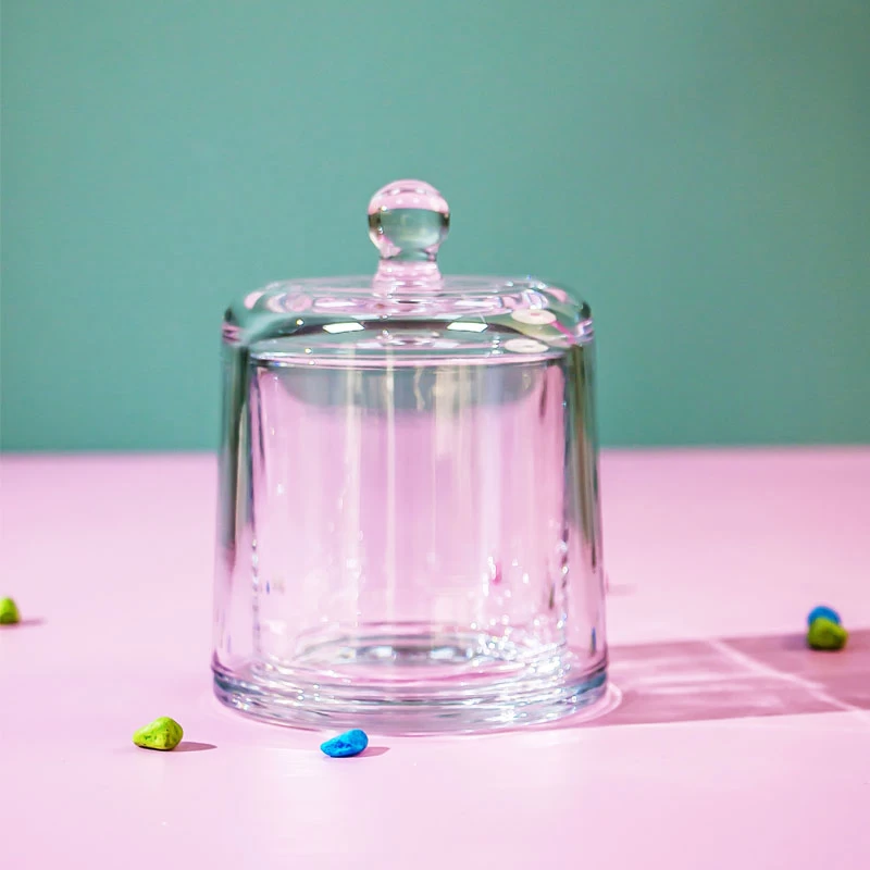 Accessori per la casa Cupola in vetro, piccola candela Cloche
