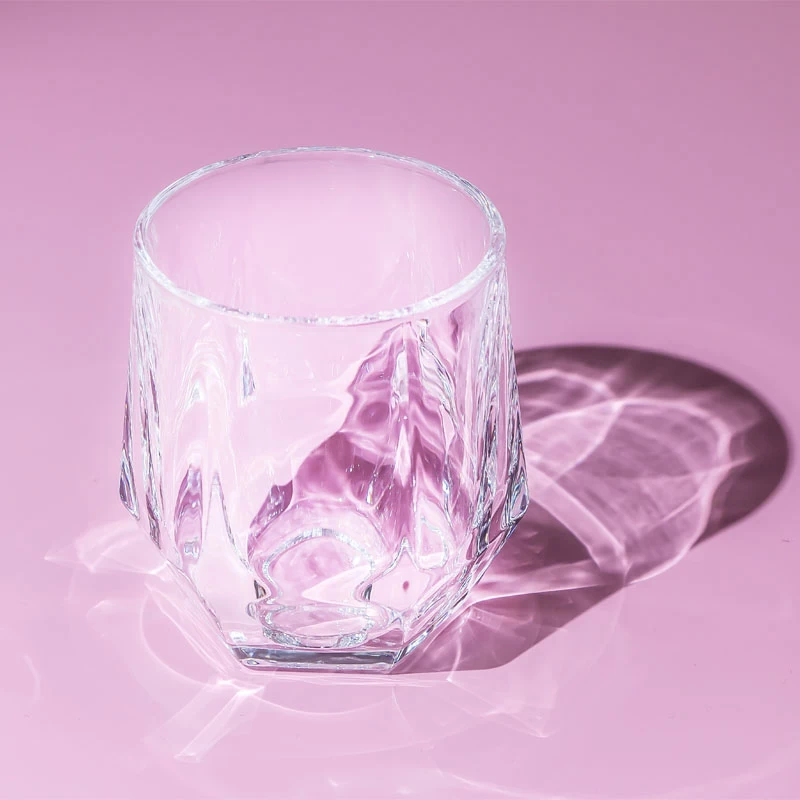优质高白玻璃威士忌玻璃杯