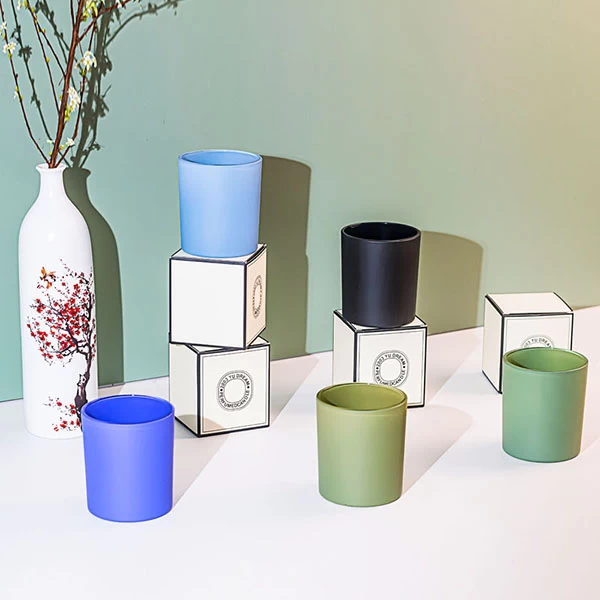 scented candle glass supplier