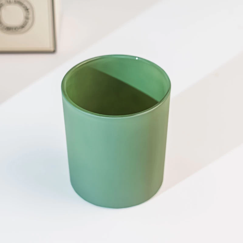 Scented Candle Glass Avocado Green 8oz