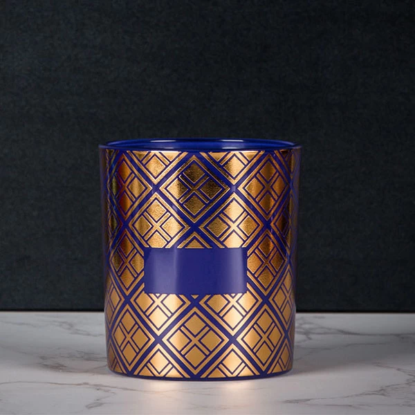 hot stamping candle jar glass