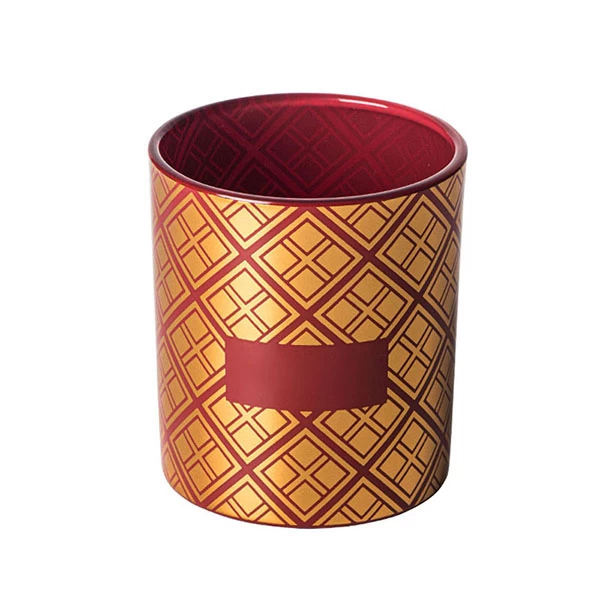 foiling candle jar glass