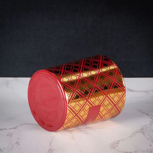 china foiling candle jar factory