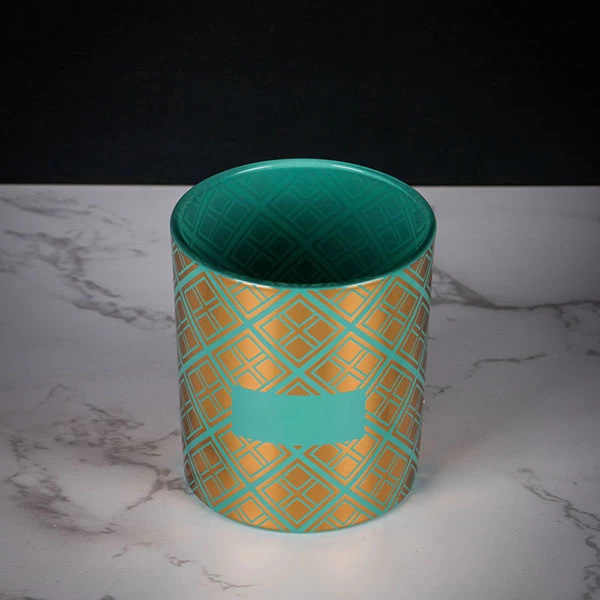 white cypress cande glass