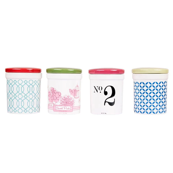 ceramic jar with lid