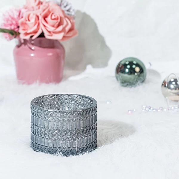 scented candle holder smoky