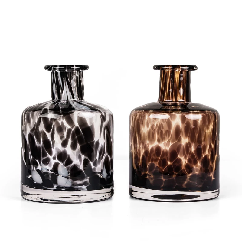 Empty Refillable Reed Diffuser Bottle Handmade Luxury Glass
