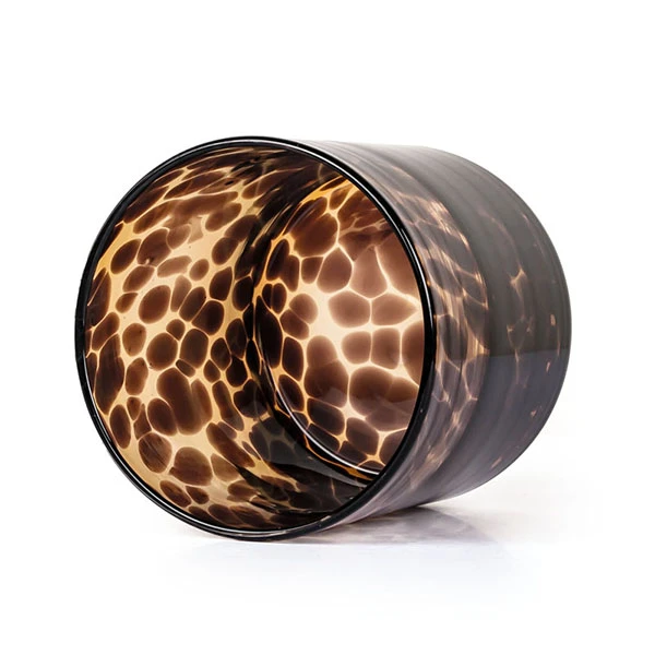 smoke black candle glass