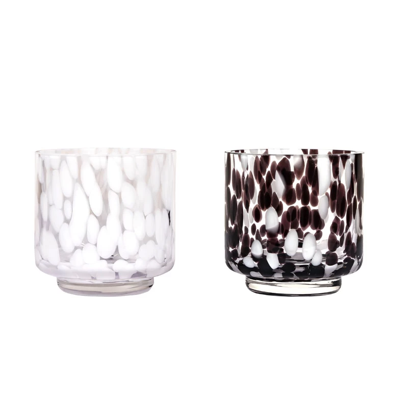 5oz Bulk Handmade Soy Candles Holder Glass For Sale White