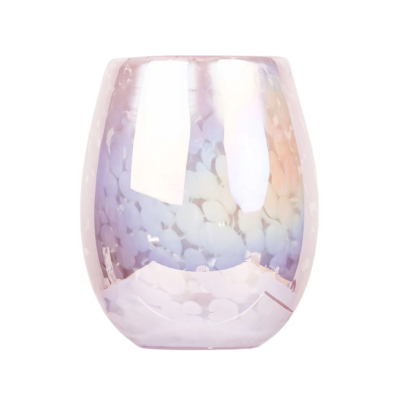 Luxury Handmade 13oz Wine Glass Candle Jar Sparkling