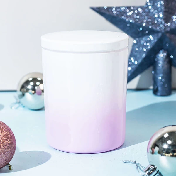 candle vessel with lid