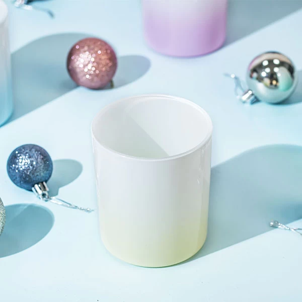 glass candle holder with lid