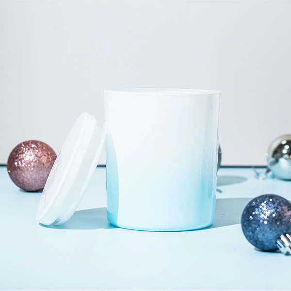 candle vessel with lid