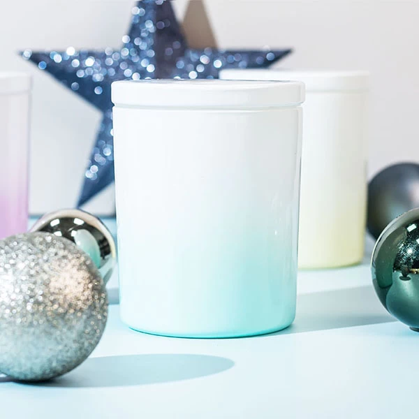 11oz glass candle holder