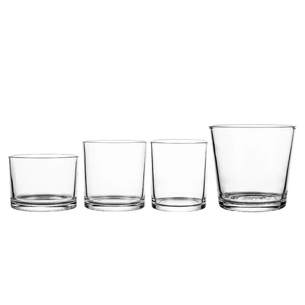 china black glass candle jar wholesale