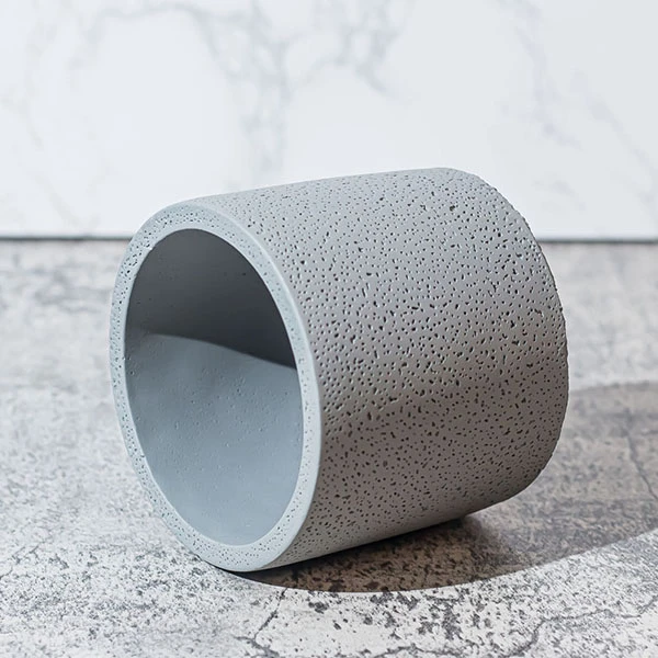 cement candle jars