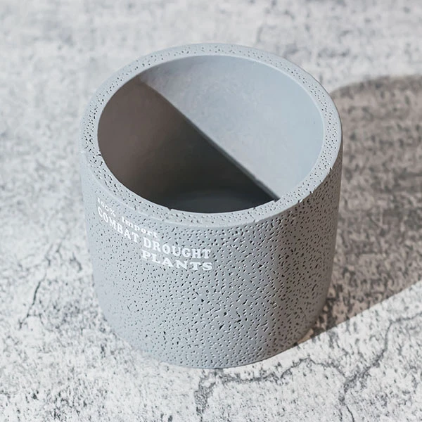 11oz concrete candle jar