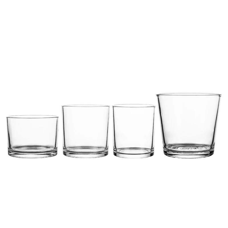 10x10cm  Glass Cylinder for Scented Candles 15 oz