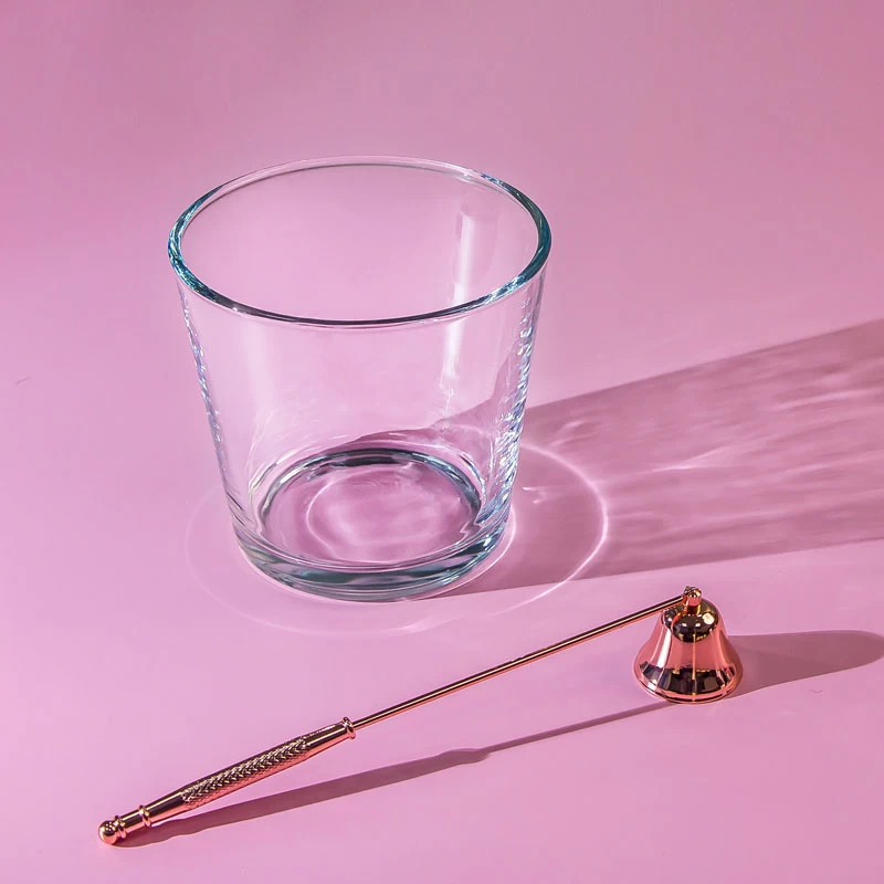 13x12.5cm Plain Glass for 3 Wicks Candle Large 32oz