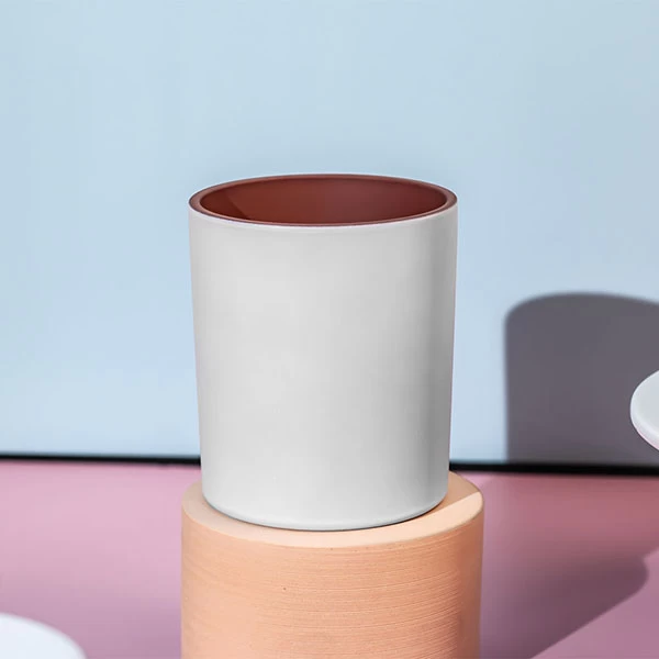 china matte white candle jar manufacturer