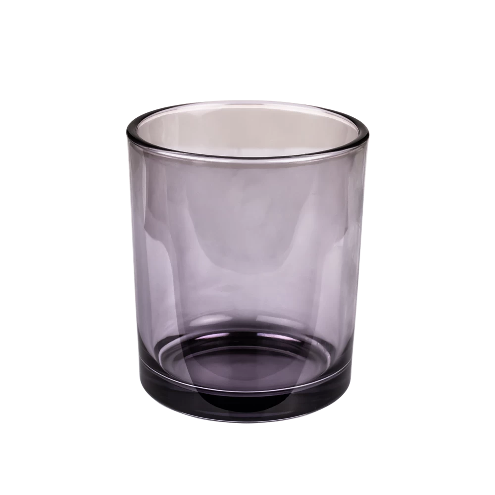Transparentes Sprühkerzenglas aus Glas