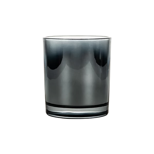 china mettalic glass candle jar wholesale