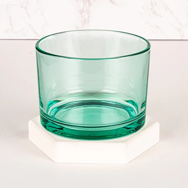 translucent candle jar