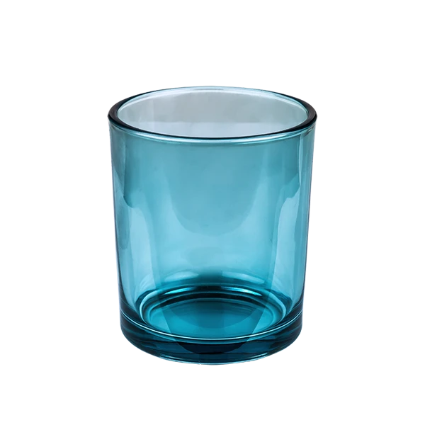 Kaca Pemegang Lilin Klasik Biru Lutsinar 11oz