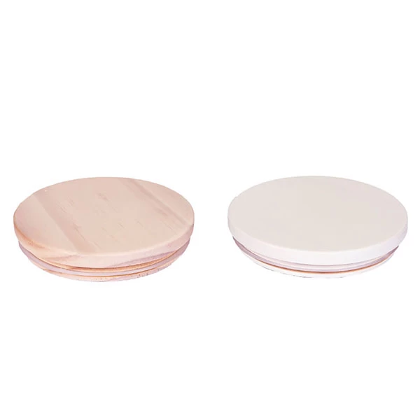 wooden lid for candle jar