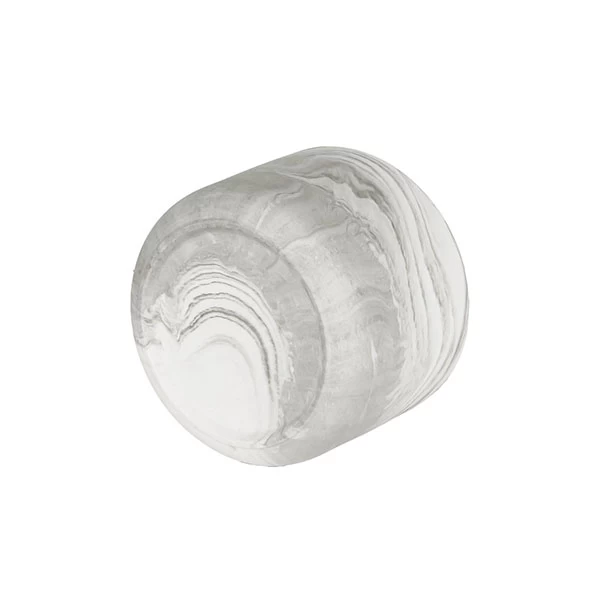 marble ceramic candle jar