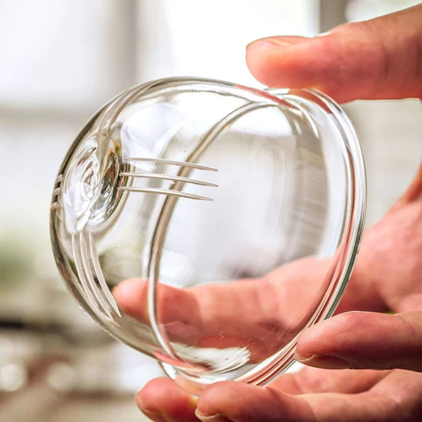 Sustainable Bososilicate Glass Tea Cup 10oz with Glass Filter