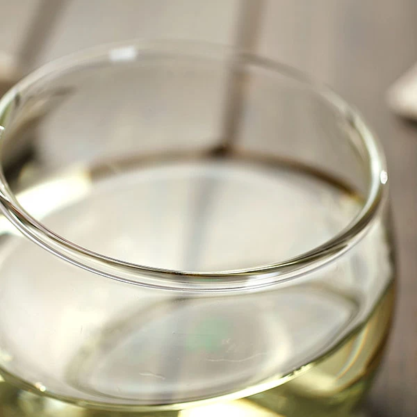 10oz Roundball Borosilicate Glass Tea Cup