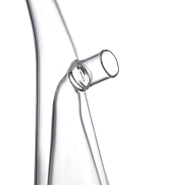 double layer glass olive oil bottle
