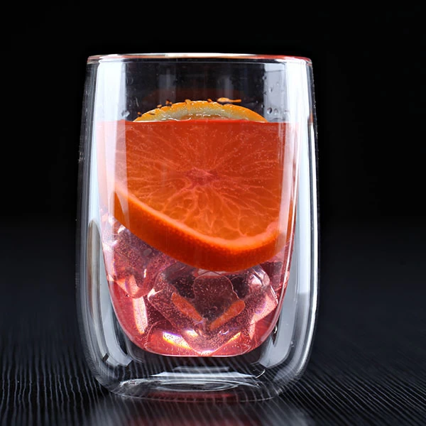 FDA Safe Borosilicate Glass Double Wall Glass 7oz