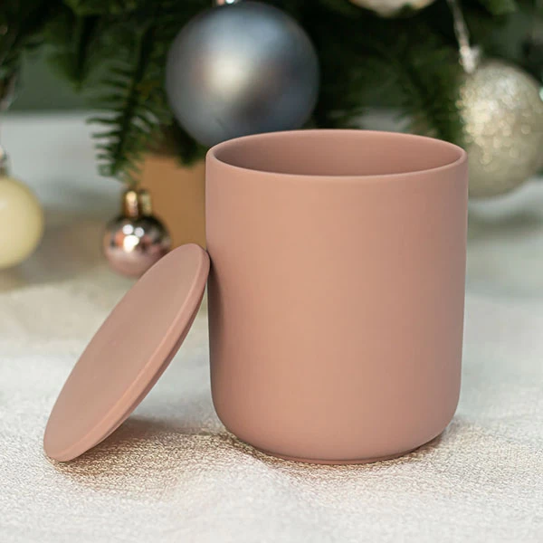 10oz Minimalist Collection Rosewood Fig Classic Ceramic Candle Holder