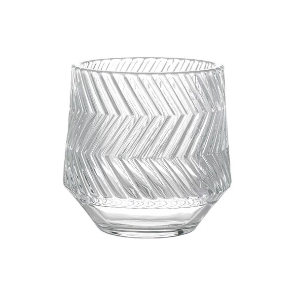 clear candle glass
