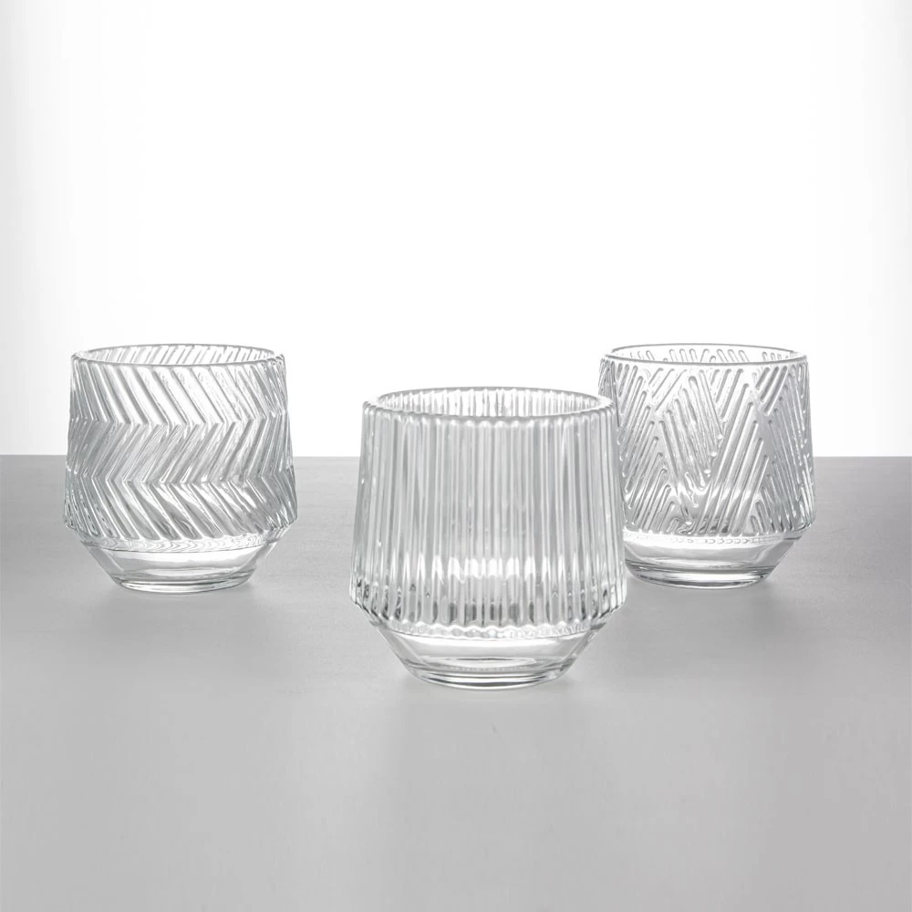 200ml  Empty Votive Candle Glass Holder Wholesale