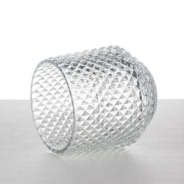 embossed candle holder