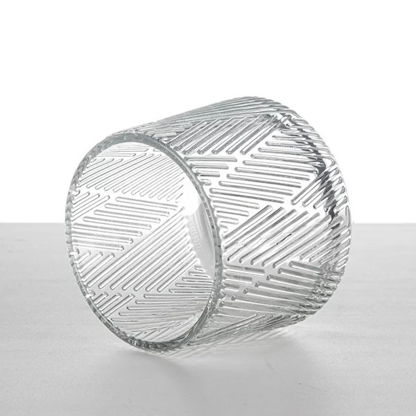 embossed candle holder
