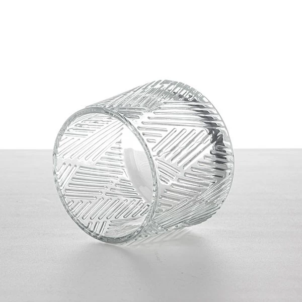 embossed candle holder