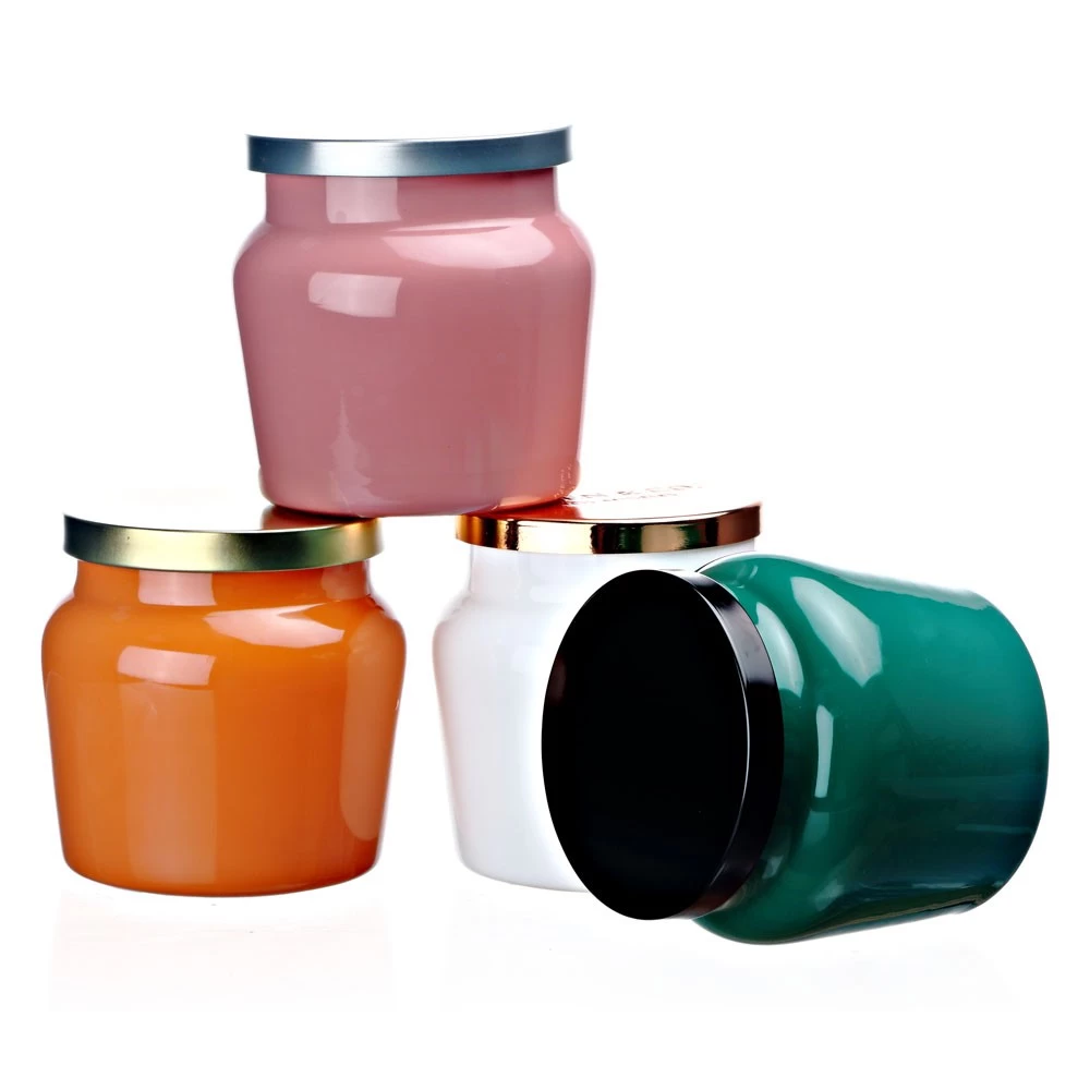 GINGER & ORANGE BLOSSOM CANDLE JAR WITH TIN LID ON SALE