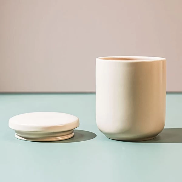 ceramic container for candles