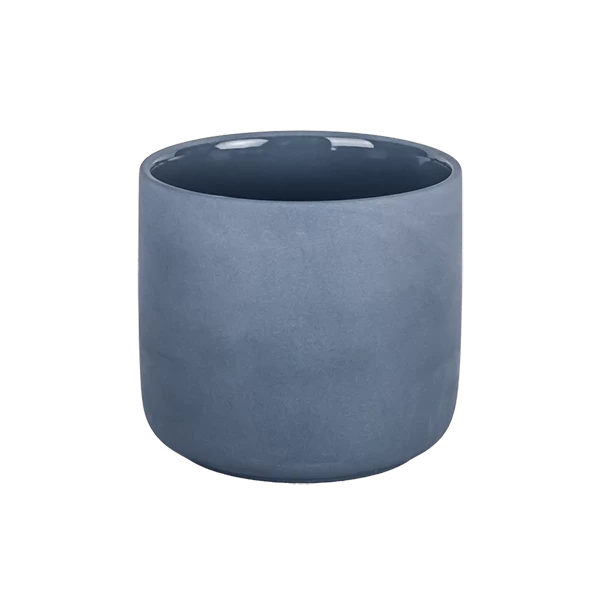 stoneware candle jar