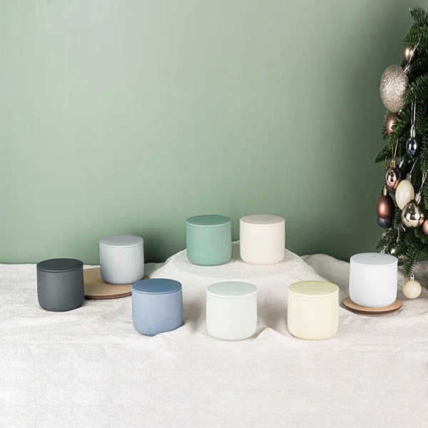 ceramic candle jar