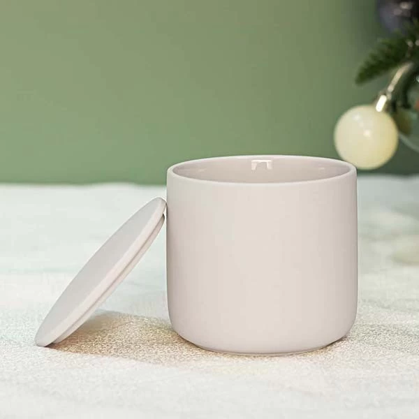 ceramic candle jar