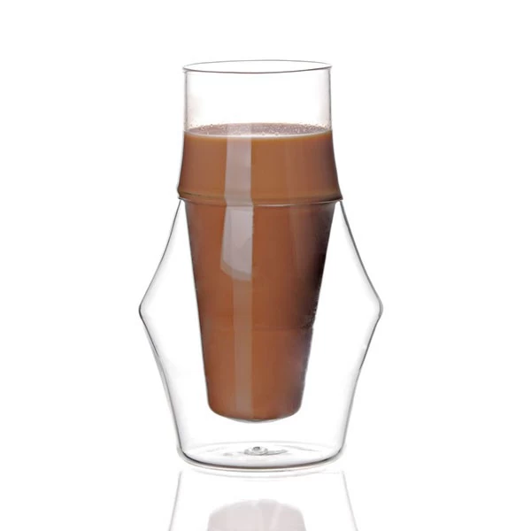 5oz Stylish Double Wall Borosilicate Glass Heat Resistant Coffee Cup Home Products