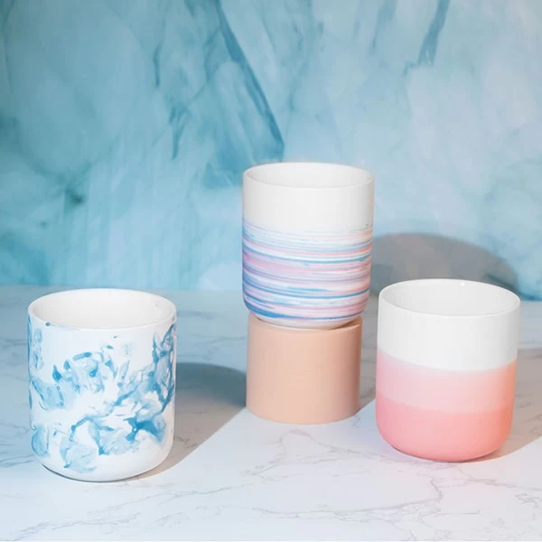 ceramic candle jar